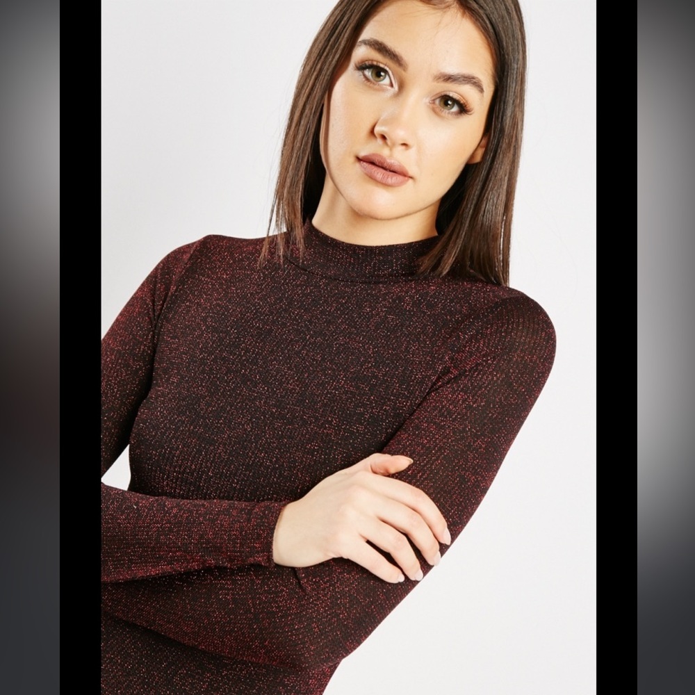 Glittery Jersey Women Dress
